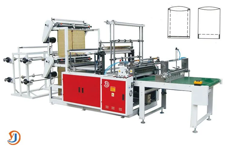 Four Lines Bottom Sealing Bag Making Machine